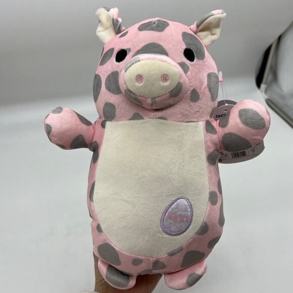 Squishmallows 10" Easter HugMees Aquitaine the Pig - Picture 1 of 9